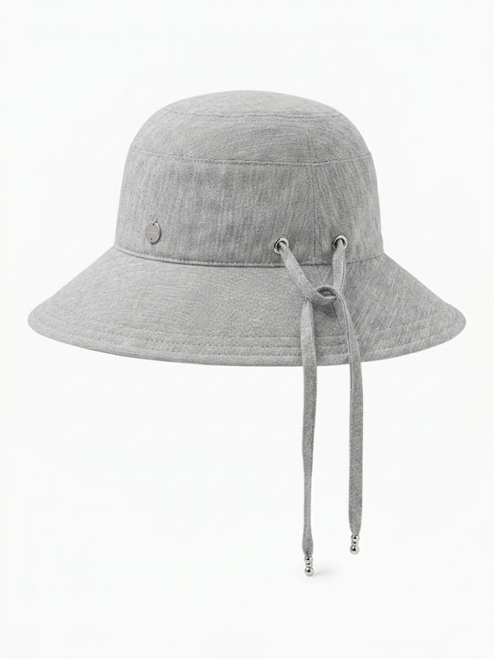 Kooringal Grey Cotton Bucket Hat